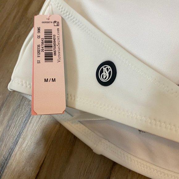 NWT Victoria's Secret white swim halter top medium - Picture 5 of 6